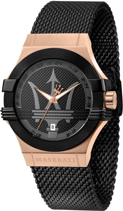 Potenza Black / Stainless Steel Black Dial