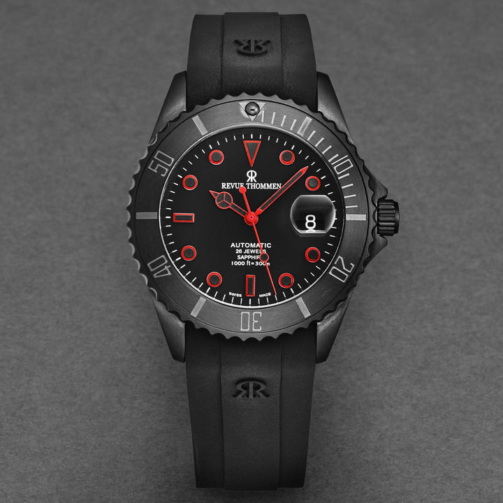 Diver 17571.2776 / Black | Black Dial