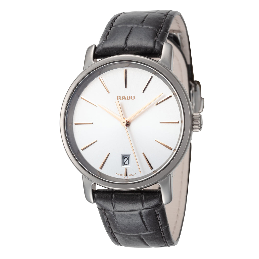 Diamaster 33 mm / Silver / Black Silver Dial
