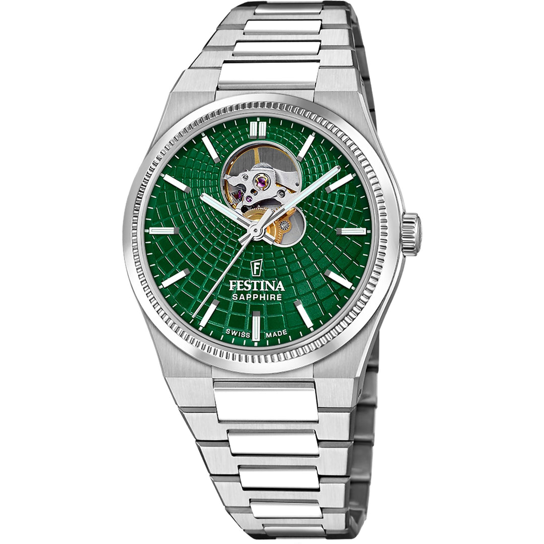 RIVÉ Green / Stainless Steel | Green Dial