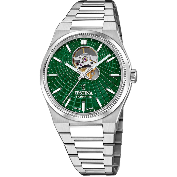 RIVÉ Green / Stainless Steel | Green Dial
