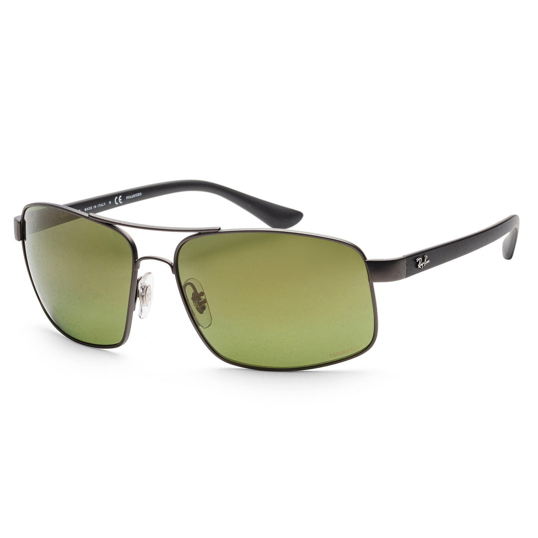 Chromance Matte Gunmetal Frame, Green Mir Gold Gradient Polar Lens |  Dial