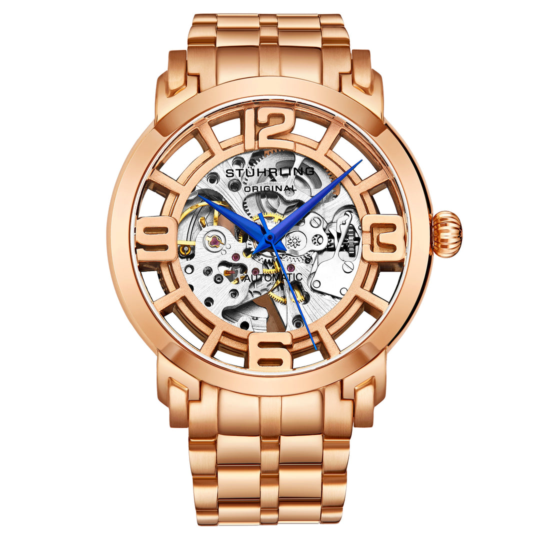 Legacy Rose Gold/Silver Stainless Steel | Silver Dial