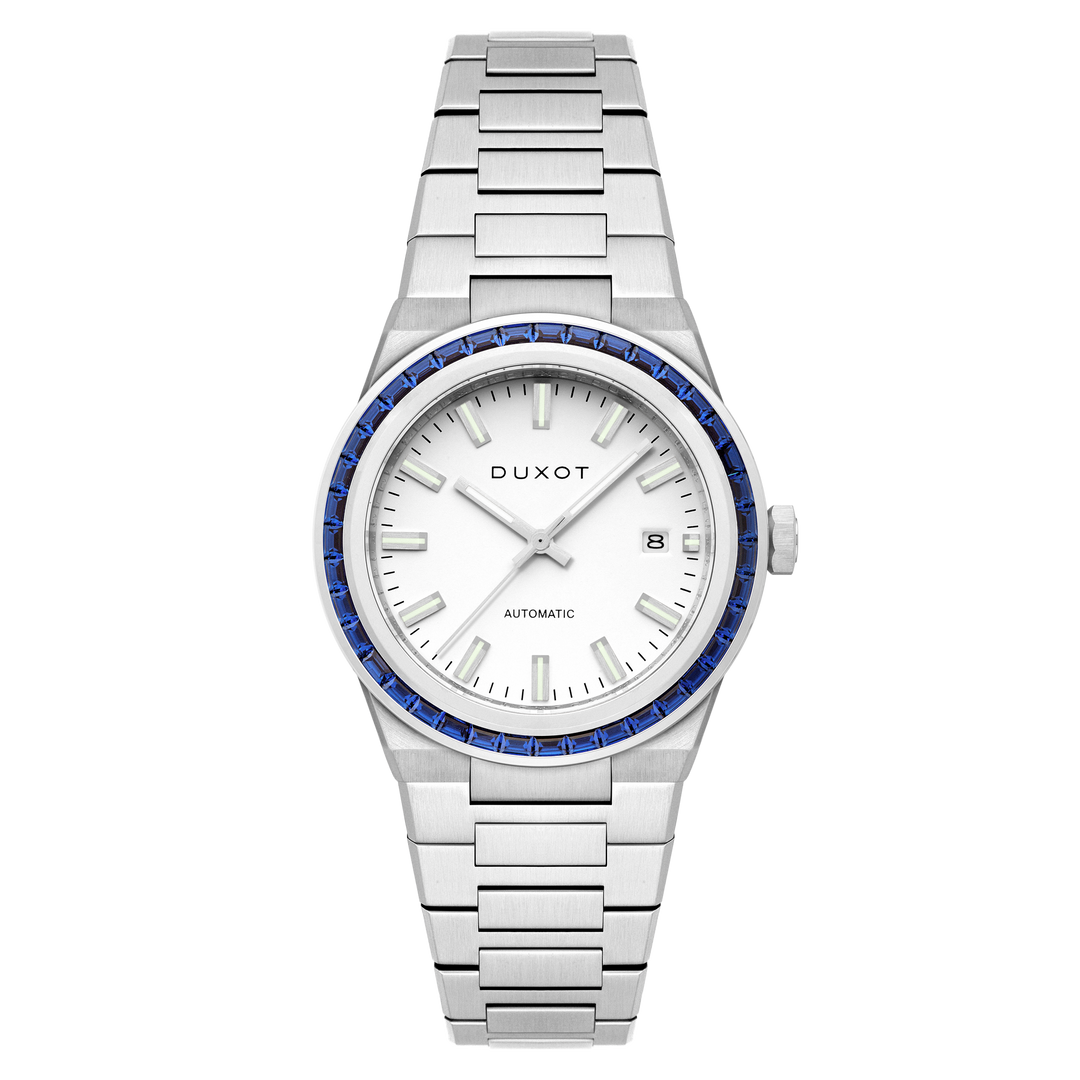 Alicante Rainbow Automatic White & Gold / Stainless Steel | White Dial