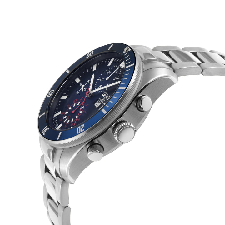 Yorkville - Chronograph Gevril Yorkville Swiss Automatic Chronograph  Watch, SS 