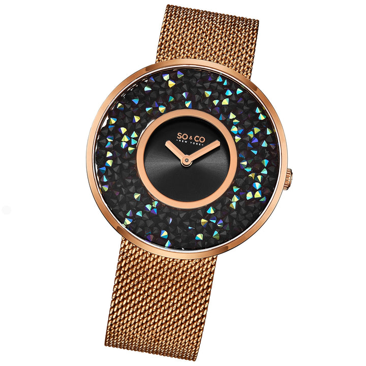 Chelsea 5223m.7 Rose Gold/Stainless Steel | Black Dial