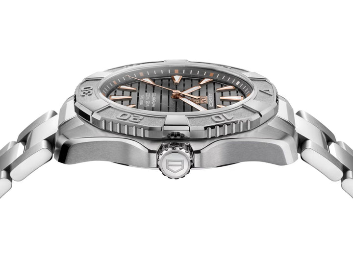 Aquaracer Professional 200 Solargraph Solar Quartz gray Dial / Titanium Bracelet