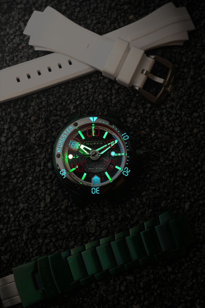 Mariner 9 Automatic Limited Edition Green /Stainless Steel | Black Dial