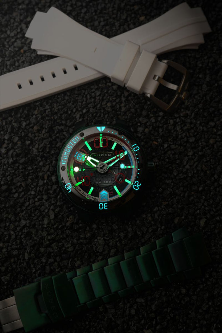 Mariner 9 Automatic Limited Edition Green /Stainless Steel | Black Dial