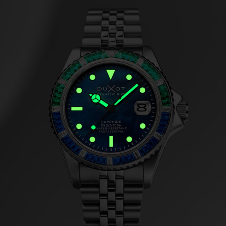 Atlantica 40 Rainbow Automatic Stainless Steel / Stainless Steel | Blue Dial