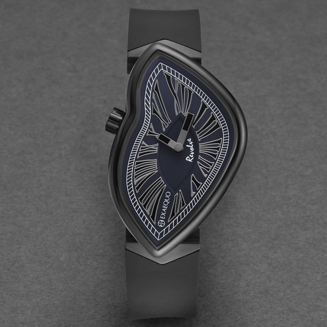 Revolve Blue / Black Blue Dial