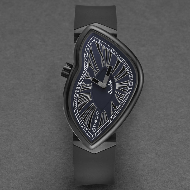 Revolve Blue / Black Blue Dial