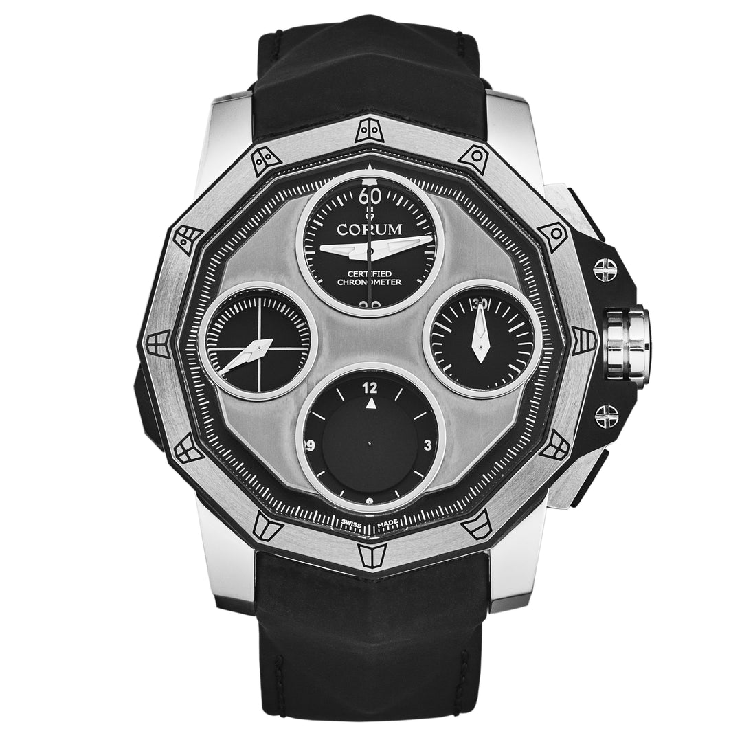 Admiral Cup A987/01254 / Black | Black Dial