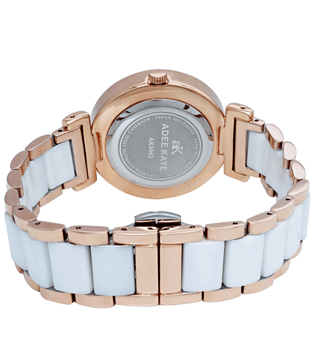 PISA WHITE/ROSETONE | White Dial