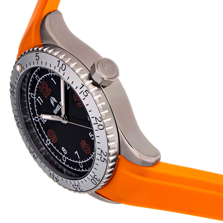 Pacific Orange/Black | Black Dial