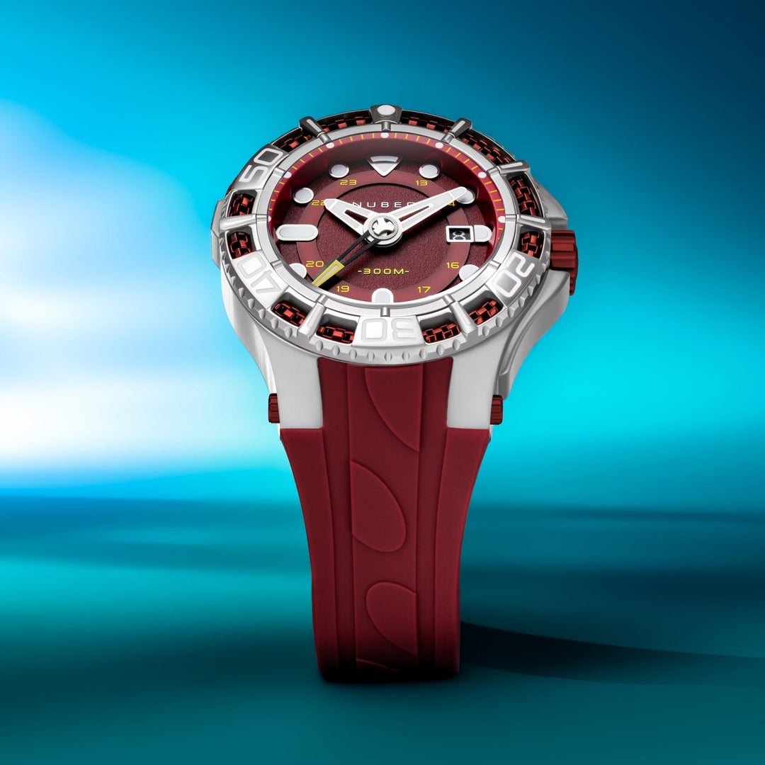 Manta Automatic Limited Edition Red / Silicone | Red Dial