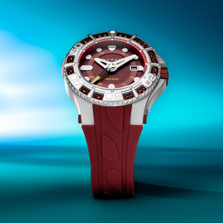 Manta Automatic Limited Edition Red / Silicone | Red Dial