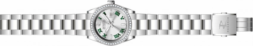 Elite Diamond Silver dial / Silver Stainless Steel Bracelet Silver Dial