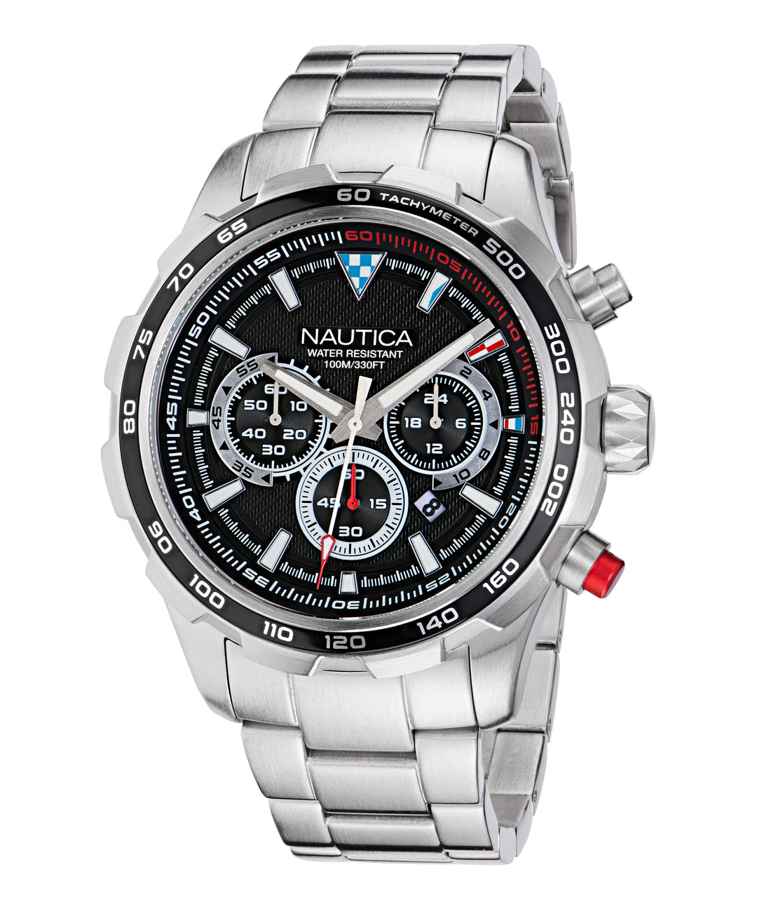 SPORTY Stainless Steel / Stainless Steel | Black Dial