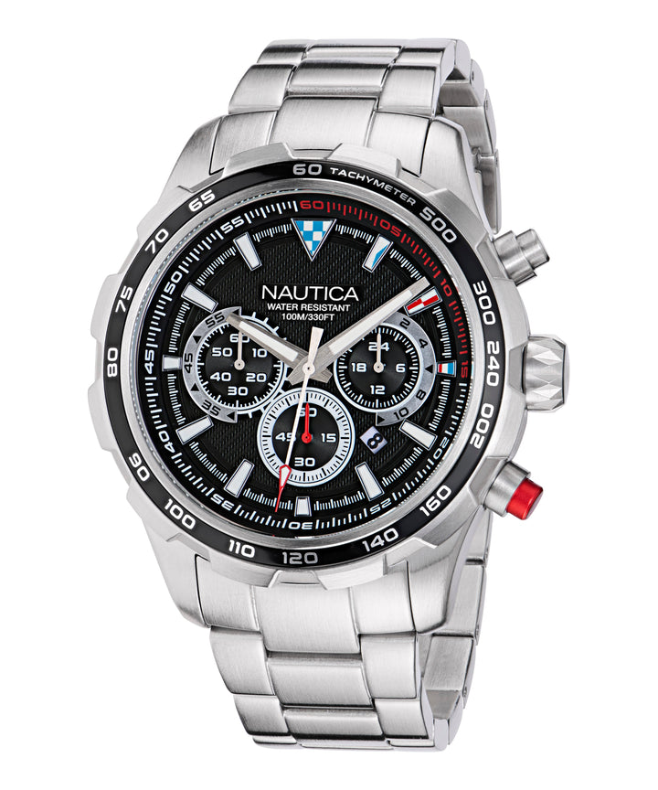 SPORTY Stainless Steel / Stainless Steel | Black Dial