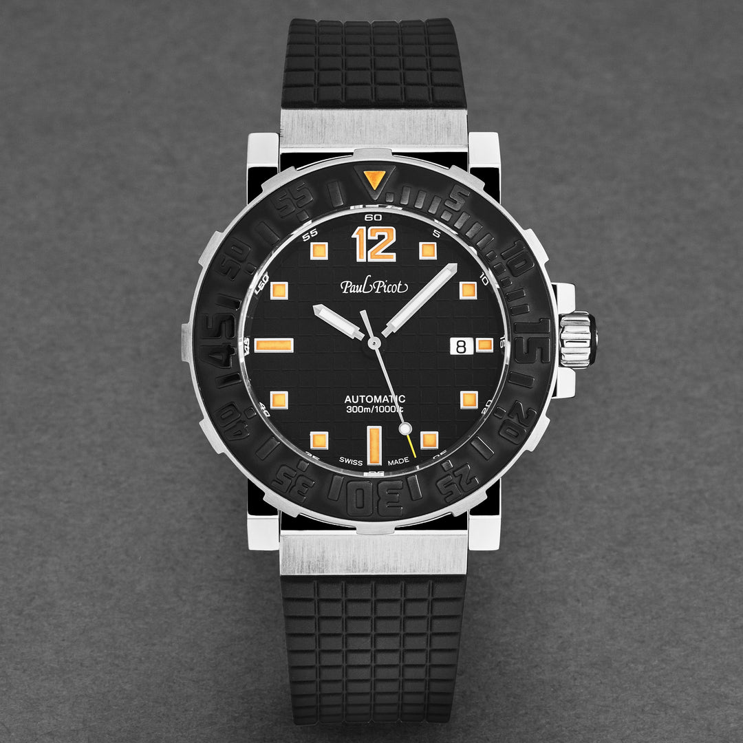 C-Type P4118.SNGNN3010 / Black | Black Dial