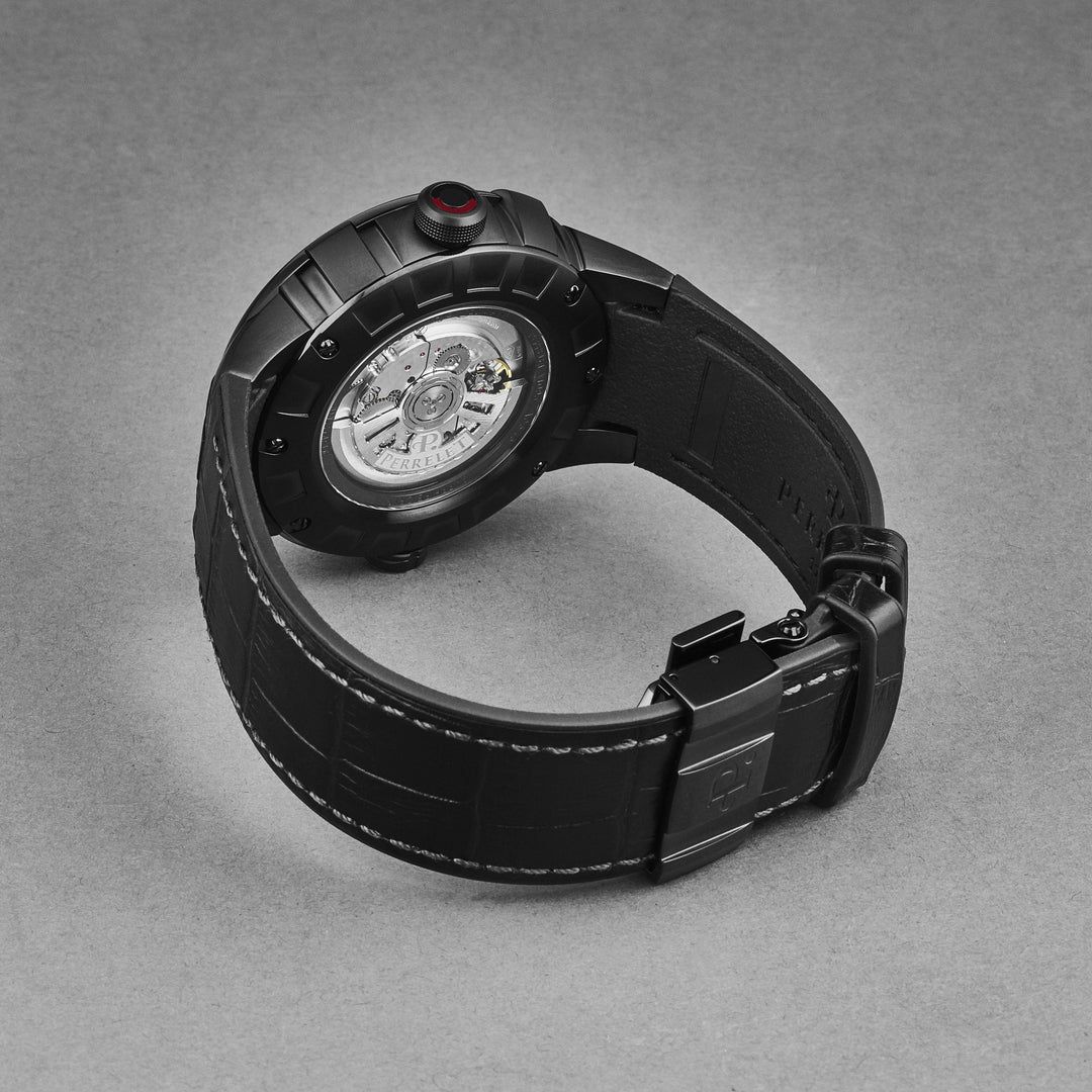 Turbine Pilot Black Blue Black-Blue Dial