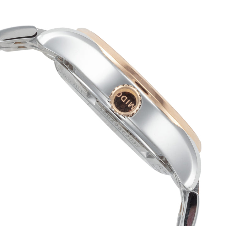 Belluna II 33mm / Silver / Silver and Gold | Silver Dial