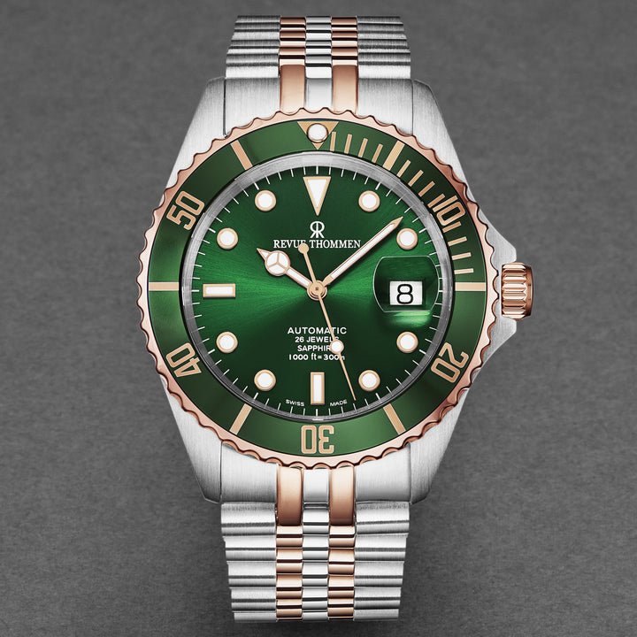 Diver 17571.2254 / Green | Green Dial