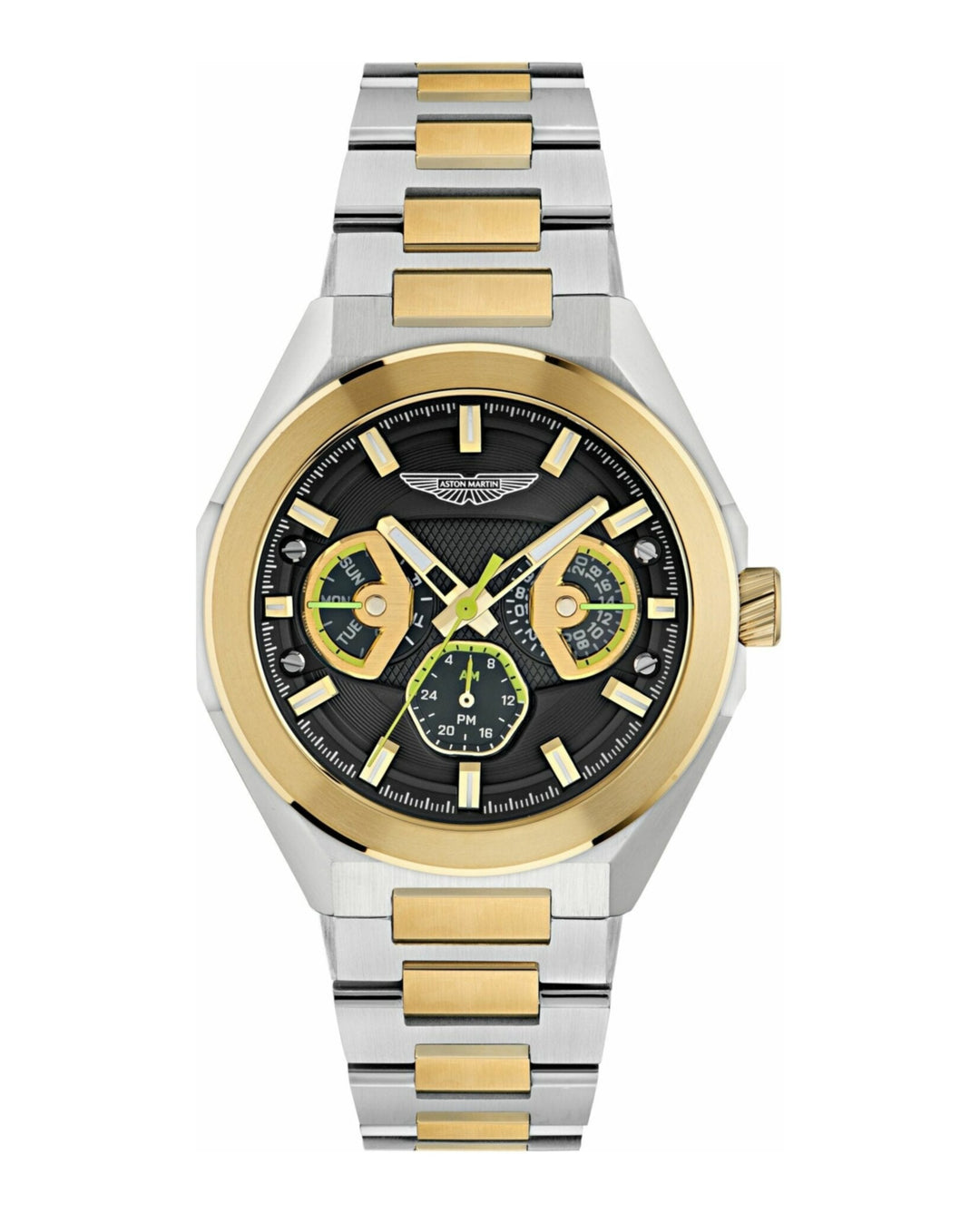 TKS Black Dial/Two Tone Bracelet Black Dial