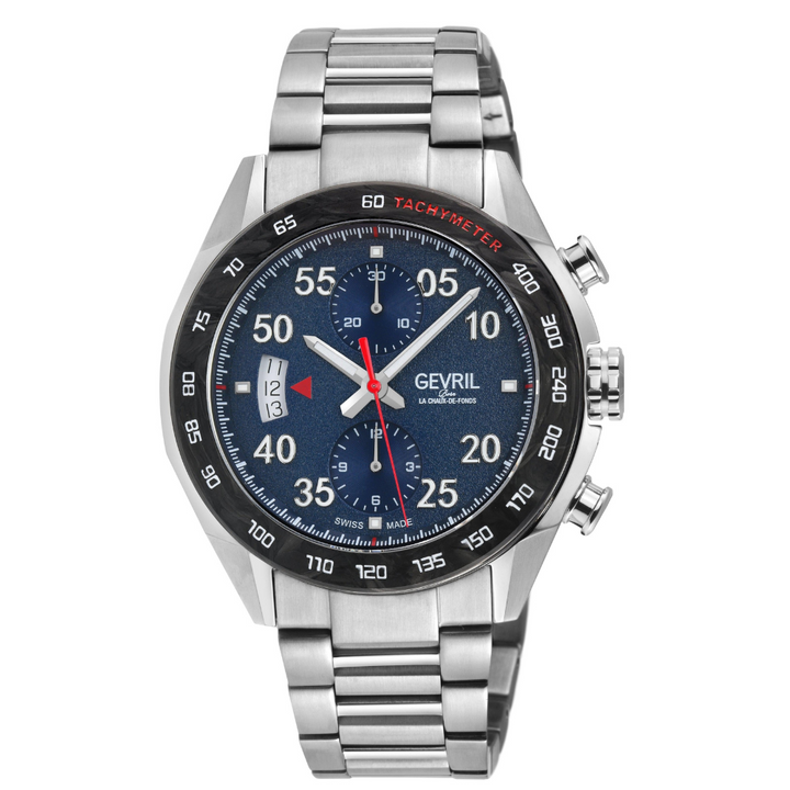 Ascari - Chronograph Swiss made Automatic Chrono Sellita SW500 forged carbon bez
