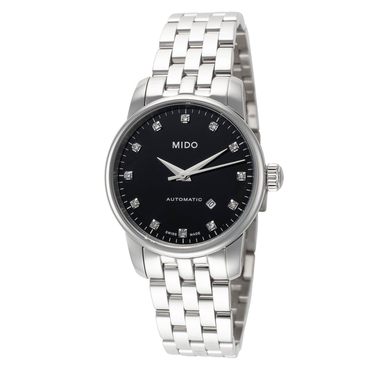 Baroncelli 29mm / Black / Silver | Black Dial