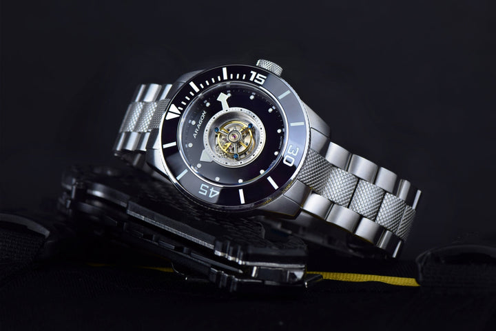 Divemaster Central Tourbillon Automatic 45mm - Black Dial | Black Dial