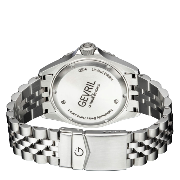 Selita SW330 GMT Diver watch Ceramic rotating bezel black red | Black Dial