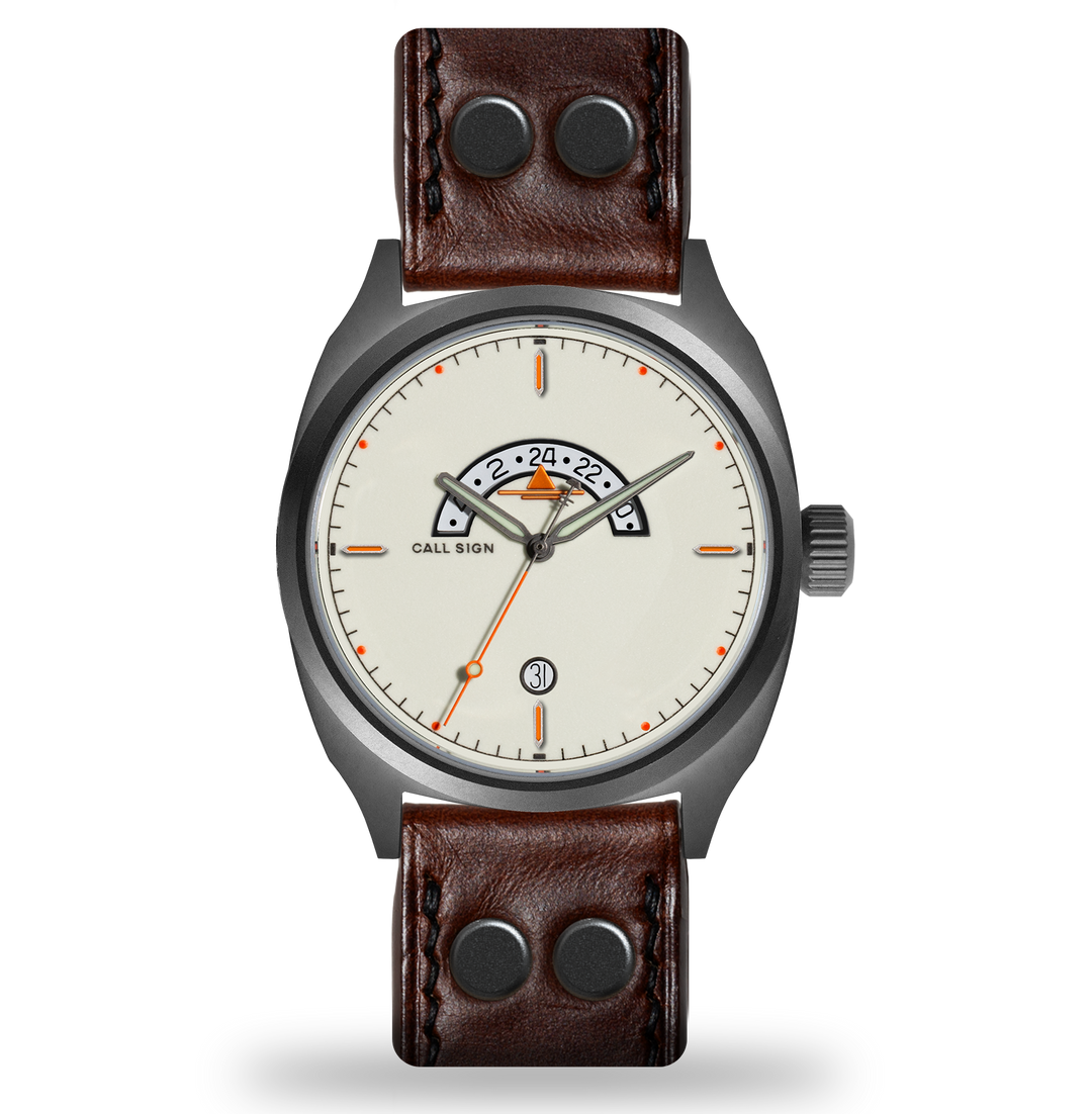 Discovery Series Lume White Dial