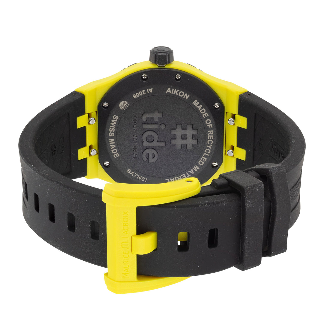 Aikon #Tide 40mm / Yellow / Black | Yellow Dial