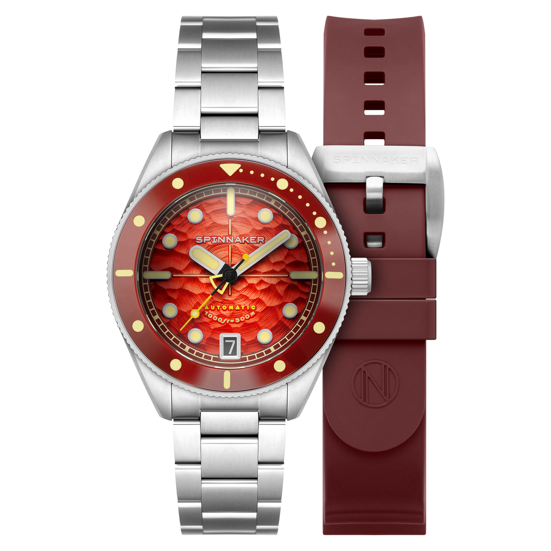 CHALLENGER AUTOMATIC Red / Stainless Steel | Red Dial
