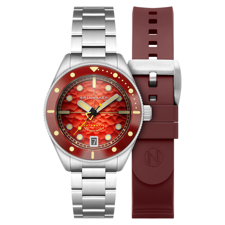CHALLENGER AUTOMATIC Red / Stainless Steel | Red Dial