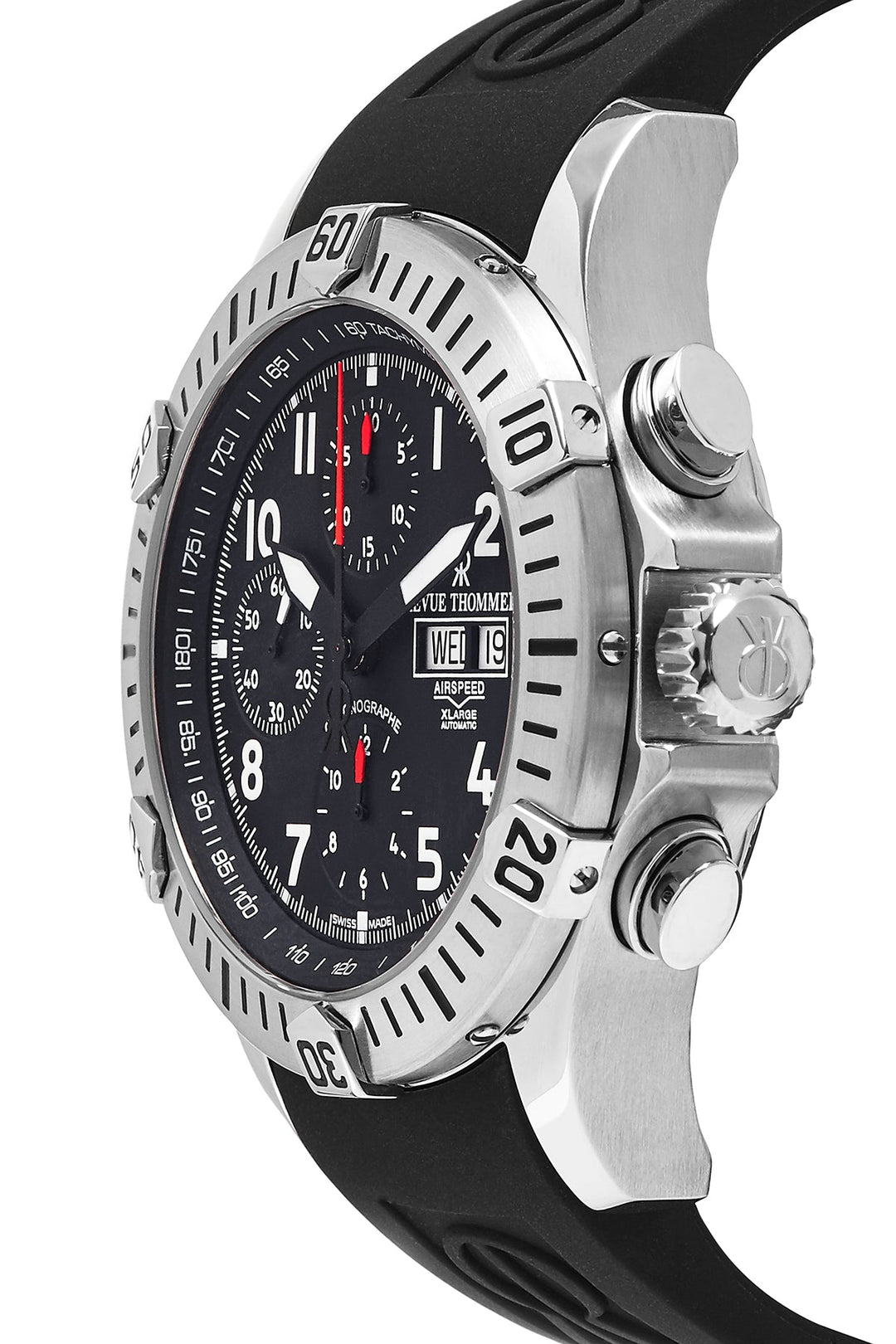 Air speed 16071.6834 / black | Black Dial