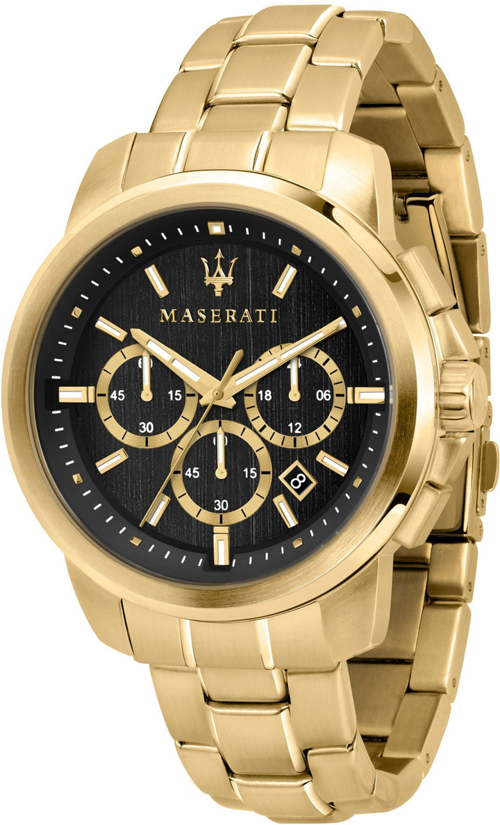 SUCCESSO Black / Stainless Steel Black Dial