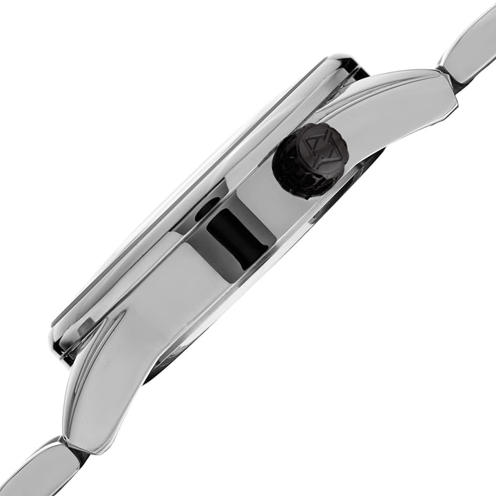 World Time Silver Tone/Stainless Steel | Black Dial