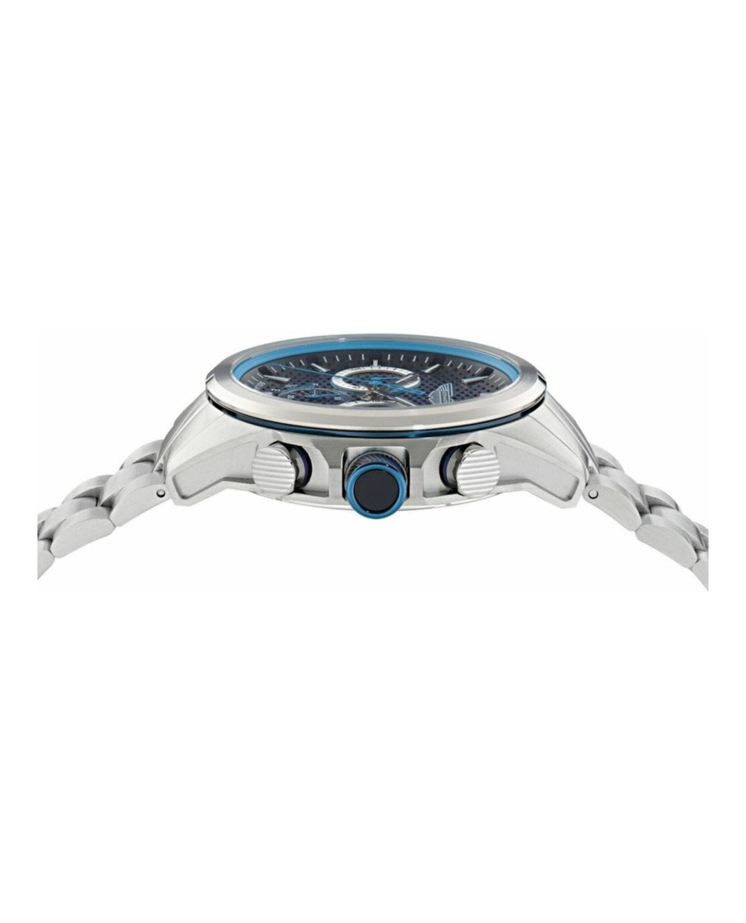 HLC Chrono Solar Blue Dial Chrono/Stainless Steel Bracelet Blue Dial