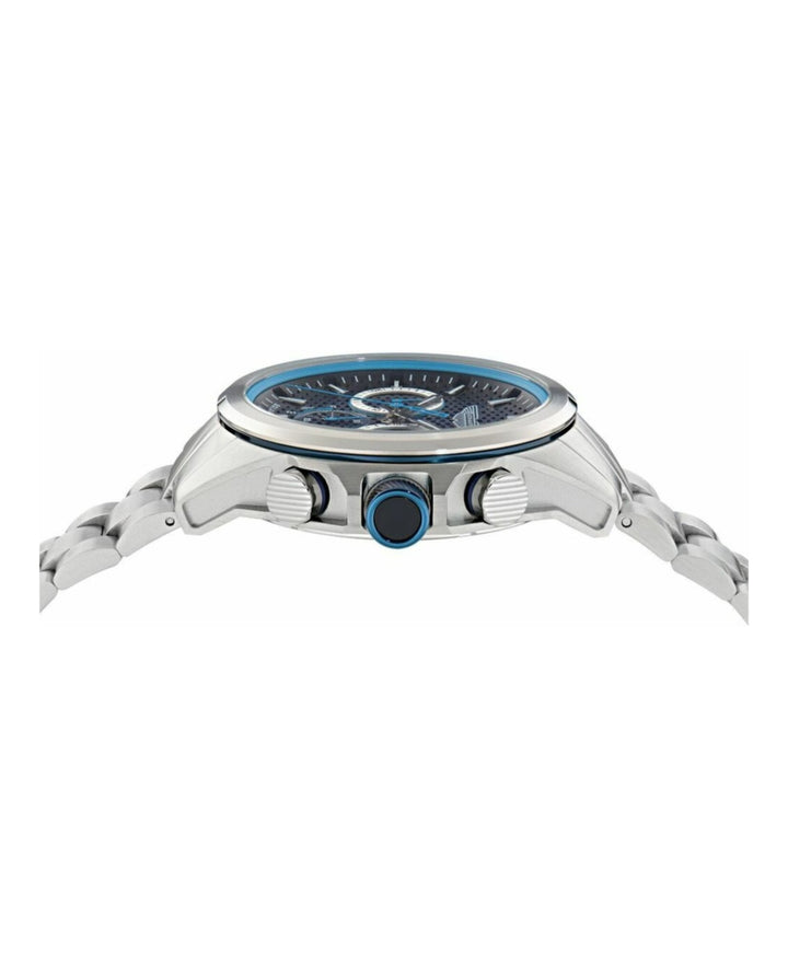 HLC Chrono Solar Blue Dial Chrono/Stainless Steel Bracelet Blue Dial