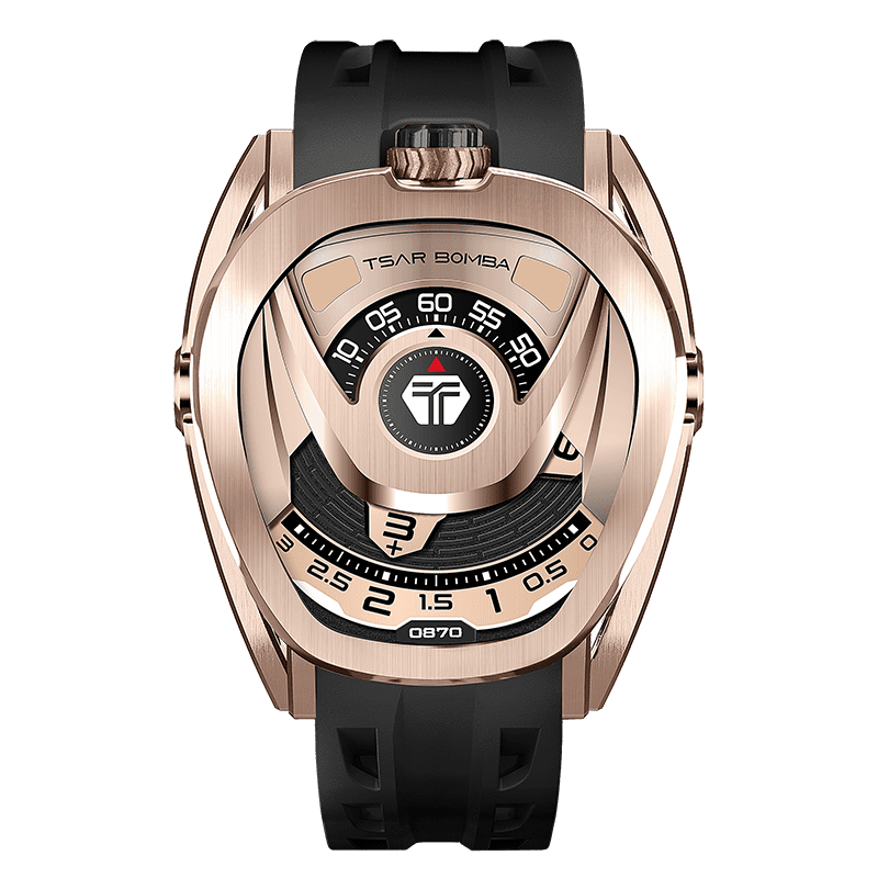 Reactor gold/rubber | Black Dial