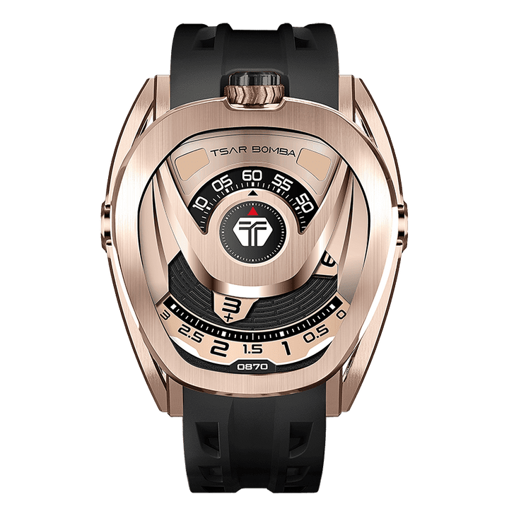 Reactor gold/rubber | Black Dial