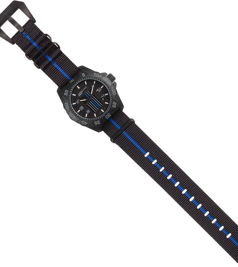 Law Enforcement Midsize T100 Tritium & Shatterproof Armourglass | Black Dial