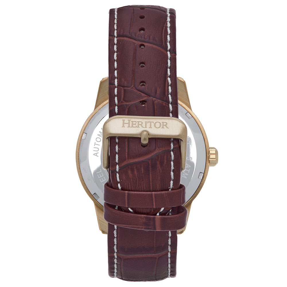 Davies Gold/Brown | White Dial
