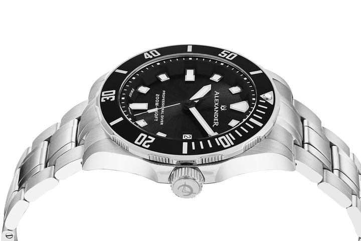 A501B-01 Vathos A501B | Black Dial