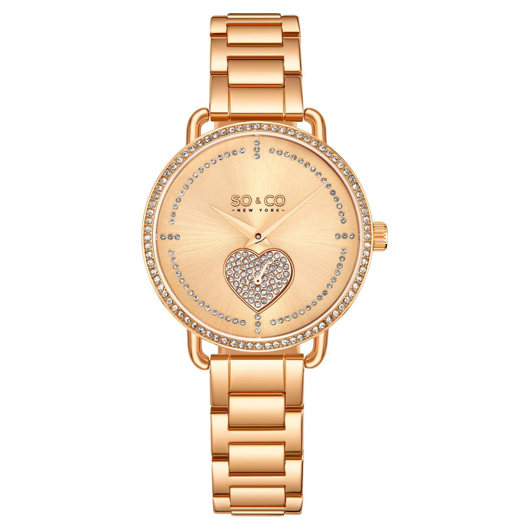 Madison-5524.4 Rose Gold/Stainless Steel