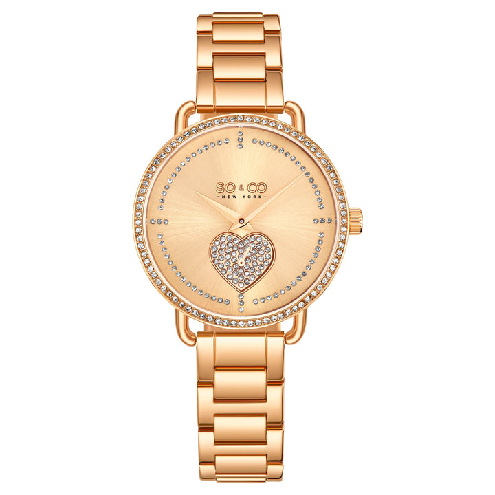 Madison-5524.4 Rose Gold/Stainless Steel