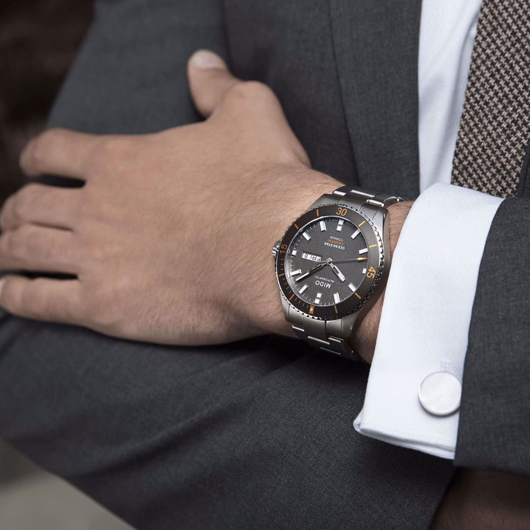 Ocean Star 200 Charcoal / Titanium | Charcoal Dial